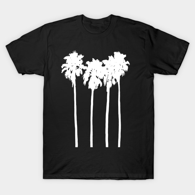 Four Palm Trees T-Shirt by BeyondBiscuits